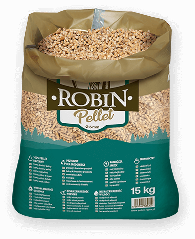 worek pelletu opałowego Robin do kupienia w Zabłudowie lub sklepie internetowym